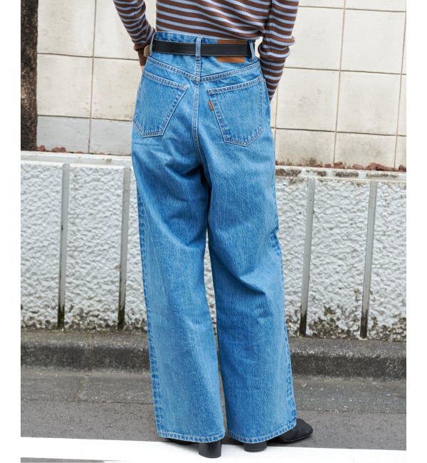 OUTDOOR PRODUCTS Usual Things「追4 ULTデニムハイライズルーズ5PKT」|デニム|