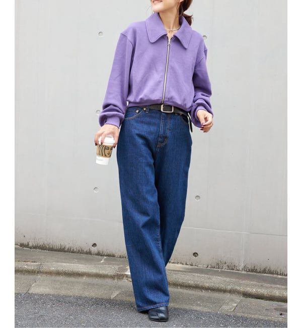 OUTDOOR PRODUCTS Usual Things「追4 ULTデニムハイライズルーズ5PKT」|デニム|