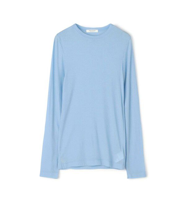 MACPHEE「シアージャージー クルーネックプルオーバー」|Tシャツ・カットソー|65 ブルー