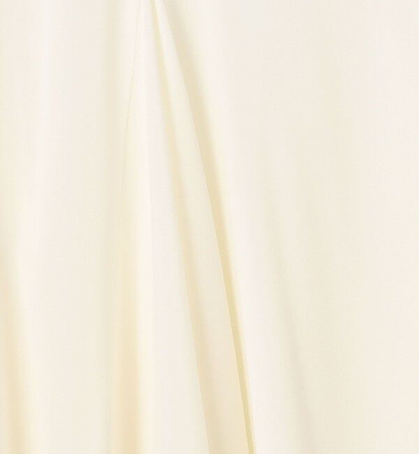 DES PRES「シルクストレッチシフォン フィッシュテールフレアスカート」|フレア|