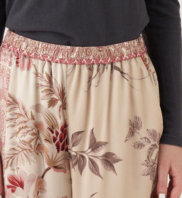 GALERIE VIE「レーヨンサテンプリント パジャマパンツ」|その他|