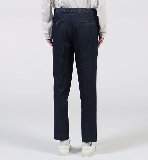 CABaN「CABaN シーアイランドデニム シャーリングパンツ」|チノ|