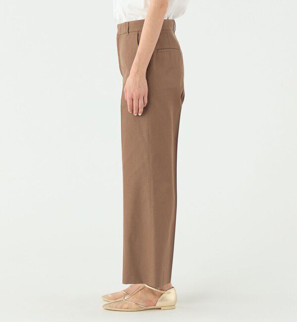 TOMORROWLAND collection「コットンシルクデニム ワイドストレートパンツ」|その他|