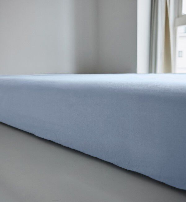 TOMORROWLAND HOME「プレーンコットン ボックスシーツ（セミダブル）」|その他|