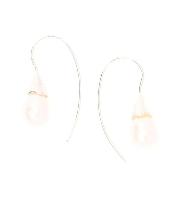 TOMORROWLAND GOODS「MOUNIR pearl ピアス」|ピアス|81 シルバー