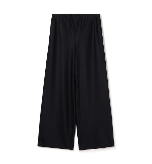 GALERIE VIE「ウォッシャブルギャバジン イージーセミワイドパンツ」|その他|68 ネイビー系