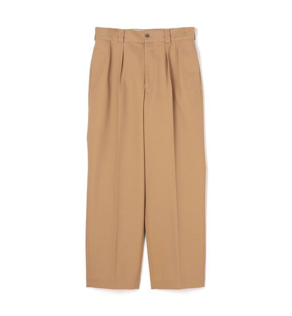 TOMORROWLAND BUYING WEAR「Tangent French army chino コットンツイルパンツ」|チノ|45 キャメル