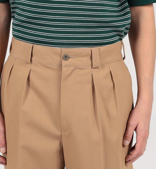 TOMORROWLAND BUYING WEAR「Tangent French army chino コットンツイルパンツ」|チノ|