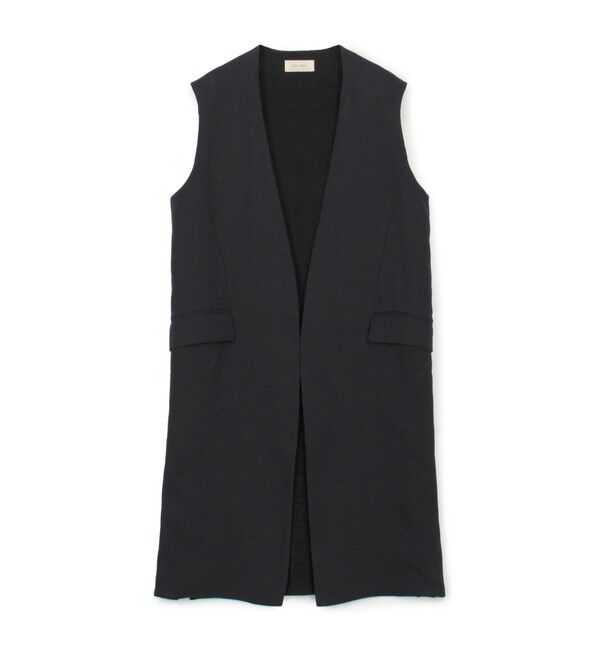 DES PRES「ファブリックコンビ ロングジレ」|ベスト・ジレ|69 ネイビー