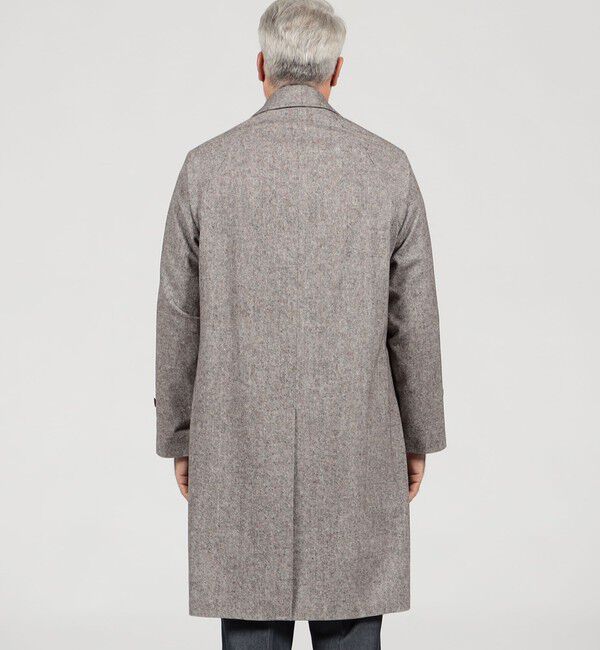 TOMORROWLAND MENS「【別注】De Petrillo  ウールシルクナイロン バルカラーコート」|ステンカラーコート|