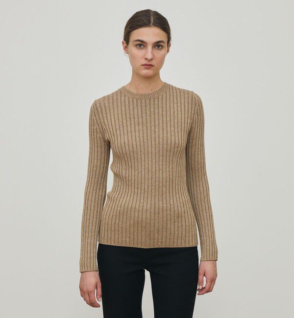 DES PRES「ウールリブ クルーネックプルオーバー」|ニット・セーター|