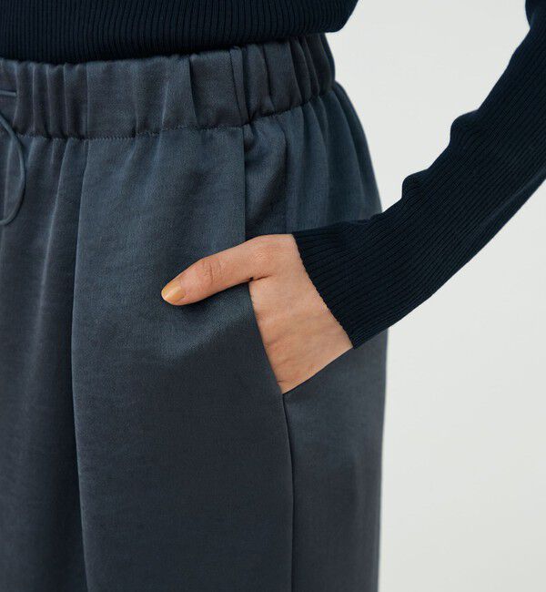 Ballsey「グリッツィーサテン イージーワイドパンツ」|その他|