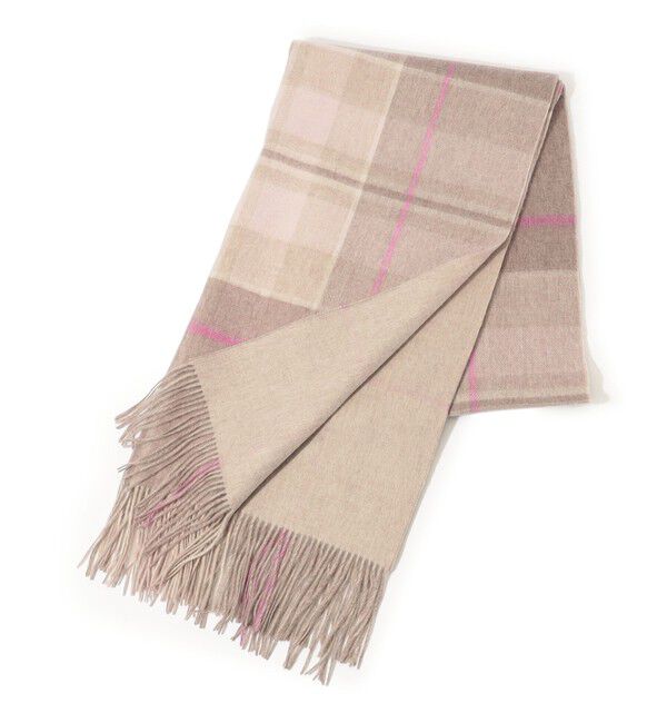 TOMORROWLAND GOODS「TOMORROWLAND カシミヤ ダブルフェイス チェックストール」|ストール|