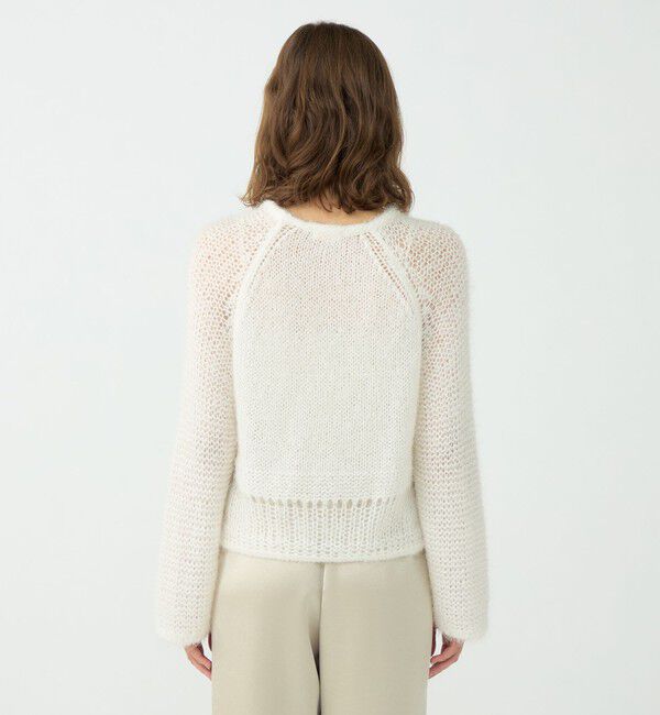 Ballsey「モヘヤシルクファー ロングスリーブプルオーバー」|ニット・セーター|