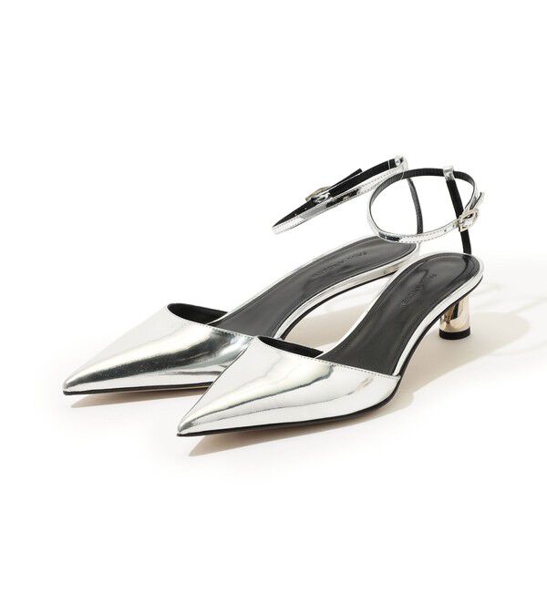 TOMORROWLAND GOODS「PAUL ANDREW EFFICIENT ミュール」|パンプス|81 シルバー