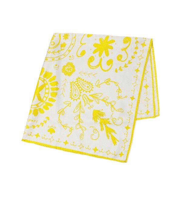TOMORROWLAND GOODS「manipuri ボヘミアン バンダナ」|バンダナ・スカーフ|24 イエロー系