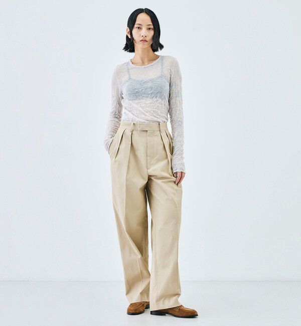 Edition「プリーツニット プルオーバー」|ニット・セーター|