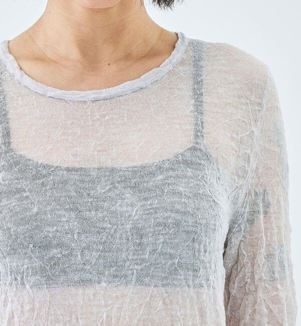 Edition「プリーツニット プルオーバー」|ニット・セーター|