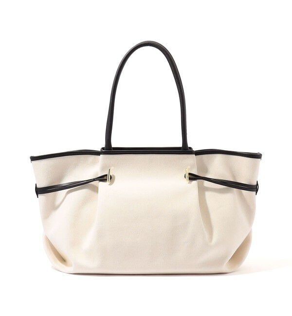 TOMORROWLAND GOODS「SOMEWHERE STUDIO FOLIA L  ボートシェイプバッグ 」|トートバッグ|12 ホワイト系