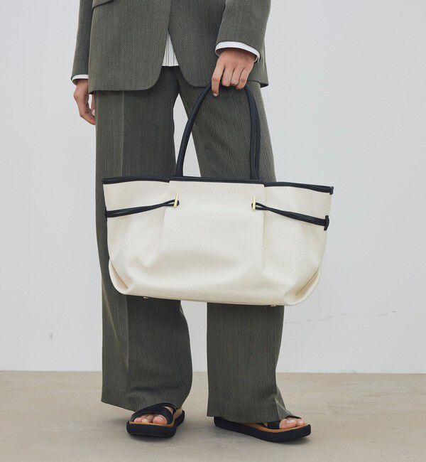 TOMORROWLAND GOODS「SOMEWHERE STUDIO FOLIA L  ボートシェイプバッグ 」|トートバッグ|