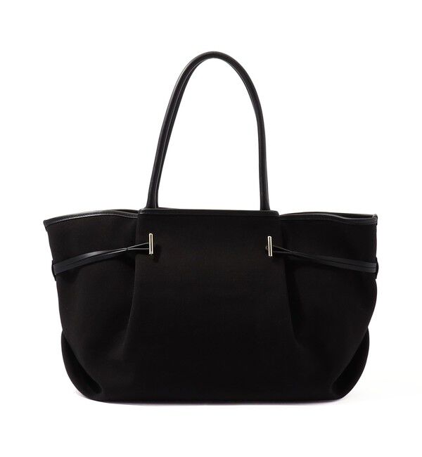 TOMORROWLAND GOODS「SOMEWHERE STUDIO FOLIA L  ボートシェイプバッグ 」|トートバッグ|19 ブラック