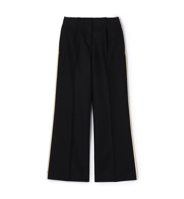 DES PRES「モヘヤリネンエンブロイダリーカッティング パンツ」|スラックス|69 ネイビー