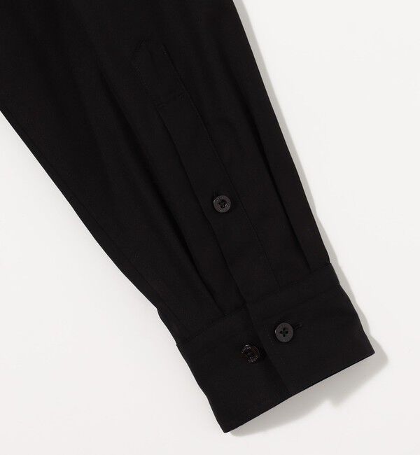 CABaN「コットンギャバジン バンドカラーシャツ」|シャツ・ブラウス|