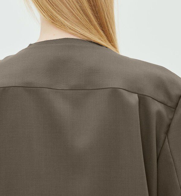 Edition「Super120'sウォッシャブルウール ハーフスリーブシャツ」|シャツ・ブラウス|