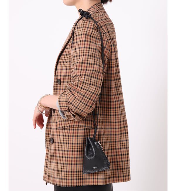  「【blancle/ ブランクレ】別注 S.LETHER Minimini zip draw」|ショルダー・メッセンジャー|