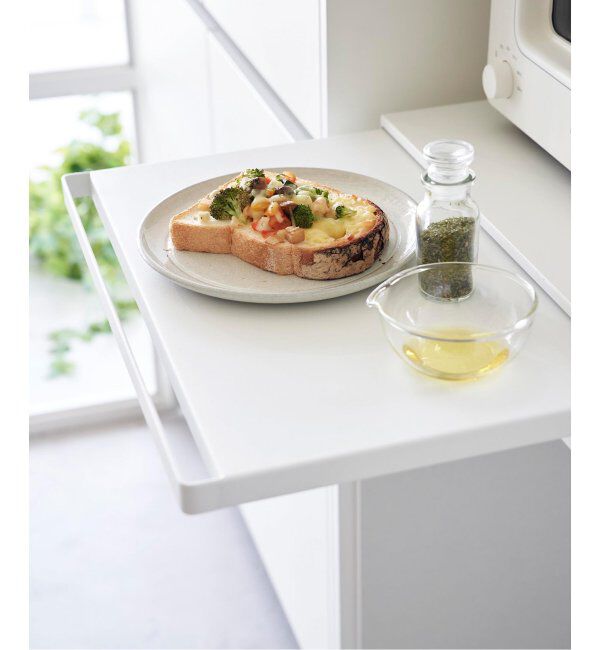 journal standard Furniture「《WEB限定予約》【tower/タワー】キッチン家電下スライドテーブル」|食器・キッチングッズ|