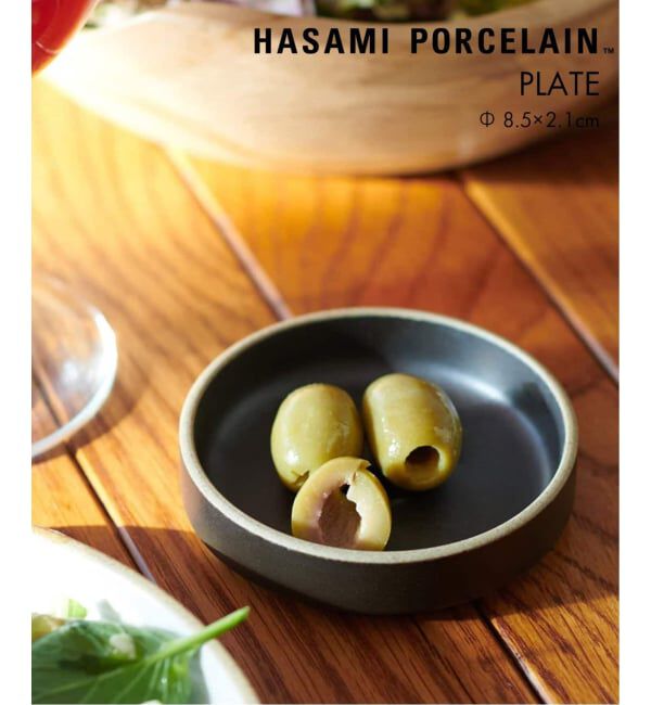 ACME「【HASAMI PORCELAIN / ハサミポーセリン】PLATE 8.5cm」|食器・キッチングッズ|ブラック