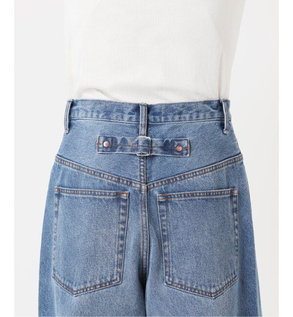 Plage「CINCH BACK DENIM パンツ」|デニム|