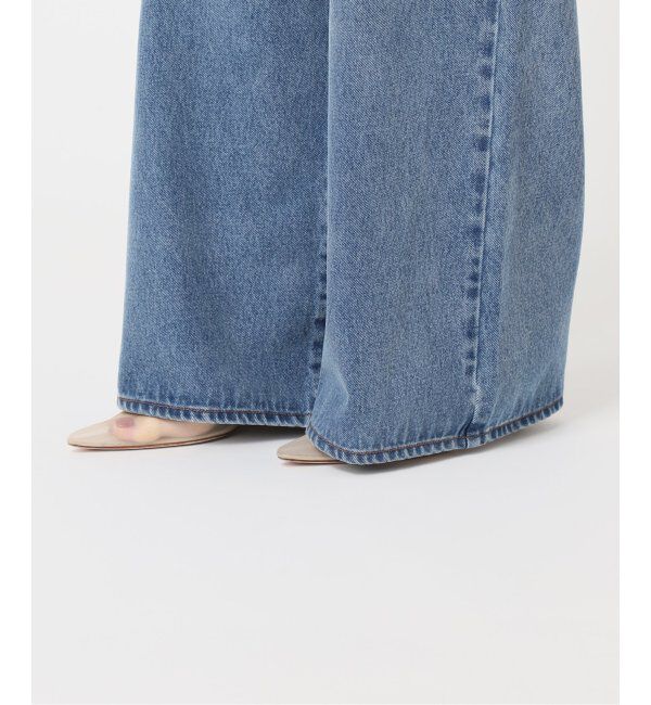 Plage「CINCH BACK DENIM パンツ」|デニム|