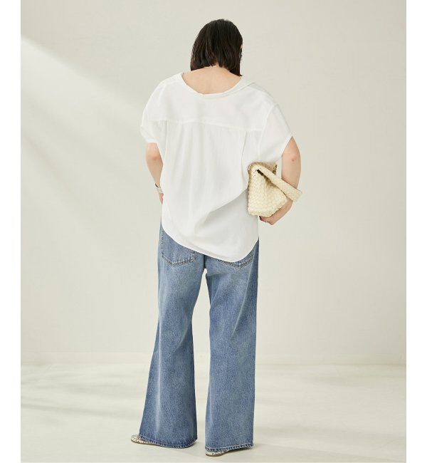 Plage「CINCH BACK DENIM パンツ」|デニム|