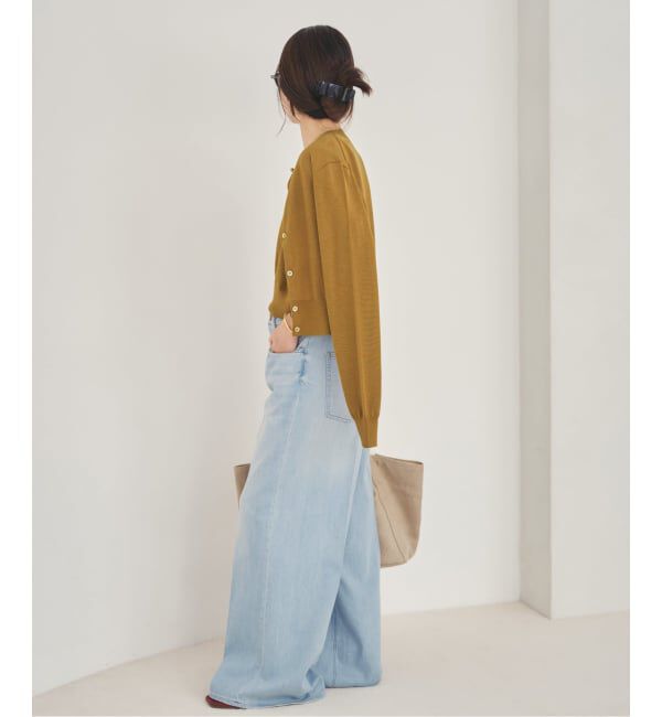 Plage「Healthy denim / ヘルシーデニム 別注 WIDE デニムパンツ(ブルー)」|デニム|