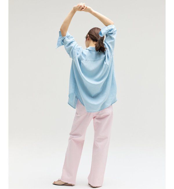 SLOBE IENA「《一部店舗・WEB限定カラーあり/追加5》LE DENIM ストレートパンツ」|デニム|