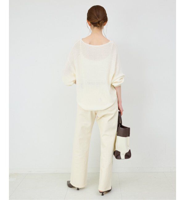 SLOBE IENA「《一部店舗・WEB限定カラーあり/追加5》LE DENIM ストレートパンツ」|デニム|