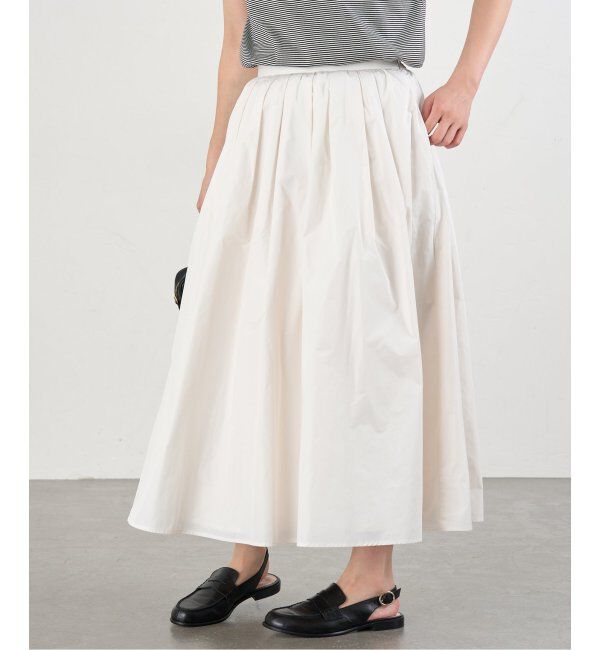 IENA「タフタフレアスカート」|スカート|