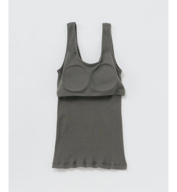 IENA「【EMILY WEEK &times; IENA】コットンシルク リブタンクトップ」|インナー|