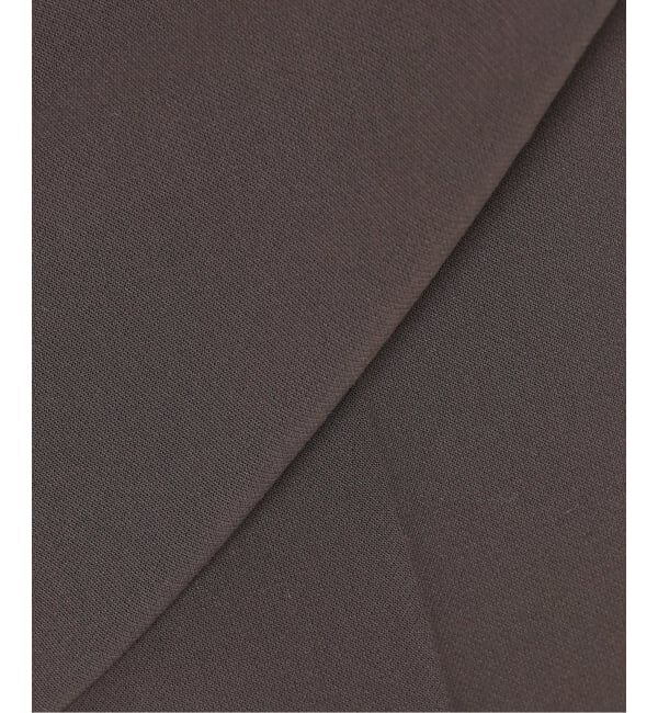 IENA LA BOUCLE「IENA LA BOUCLE ソフトダブルクロススラックス」|スラックス|