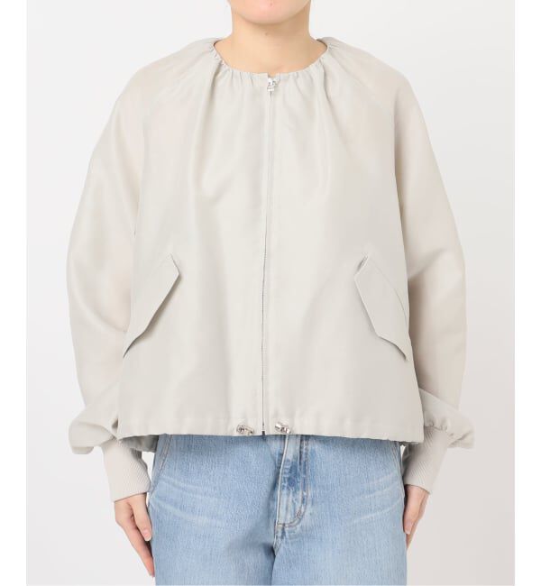 IENA「《新色あり/追加2》ウォッシャブル シアーノーカラーブルゾン」|その他|