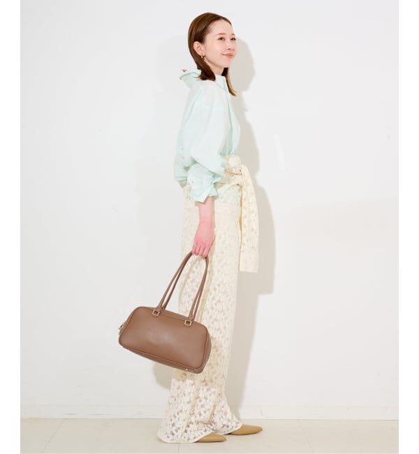 SLOBE IENA「《追加》SLOBE ロングハンドルボストン」|ボストンバッグ|