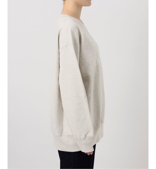 SLOBE IENA「《WEB限定/追加》フロッキープリントオーバースウェット」|スウェット・ジャージ|