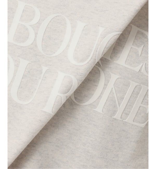 SLOBE IENA「《WEB限定/追加》フロッキープリントオーバースウェット」|スウェット・ジャージ|