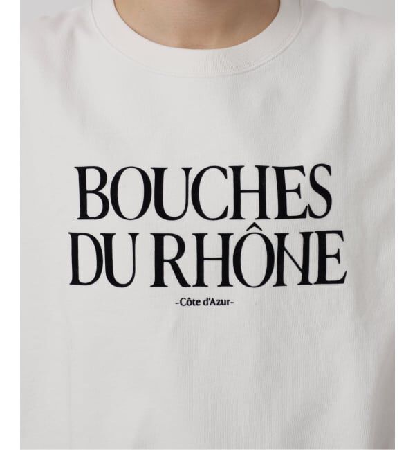 SLOBE IENA「《WEB限定/追加》フロッキープリントオーバースウェット」|スウェット・ジャージ|