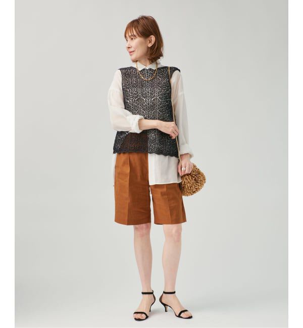 VERMEIL par iena「ENRICA エンリカ レース柄ニット KNIT225」|ニット・セーター|