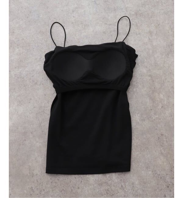 SLOBE IENA「《追加3》カップ付きフライスキャミソール」|インナー|