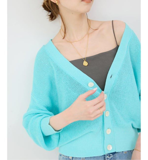 SLOBE IENA「《追加3》カップ付きフライスキャミソール」|インナー|