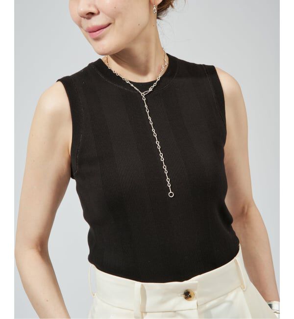 VERMEIL par iena「《予約》Laver ラバー Hand Twist ネックレス 55cm NL2302」|ネックレス|