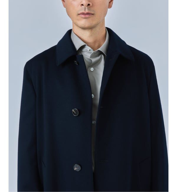 EDIFICE「MACKINTOSH(マッキントッシュ) 別注 DUNKELD/ダンケルド Loro Piana Fabric」|ステンカラーコート|